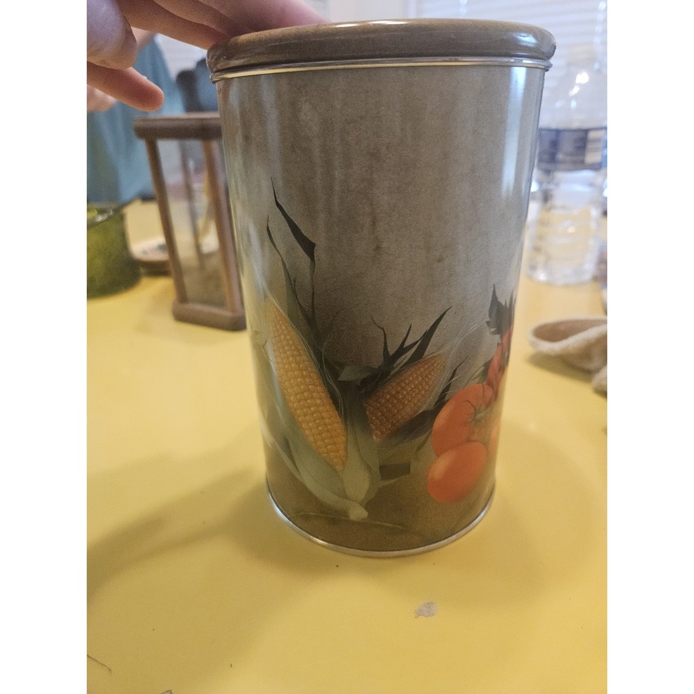 Vintage Vegetable Tin